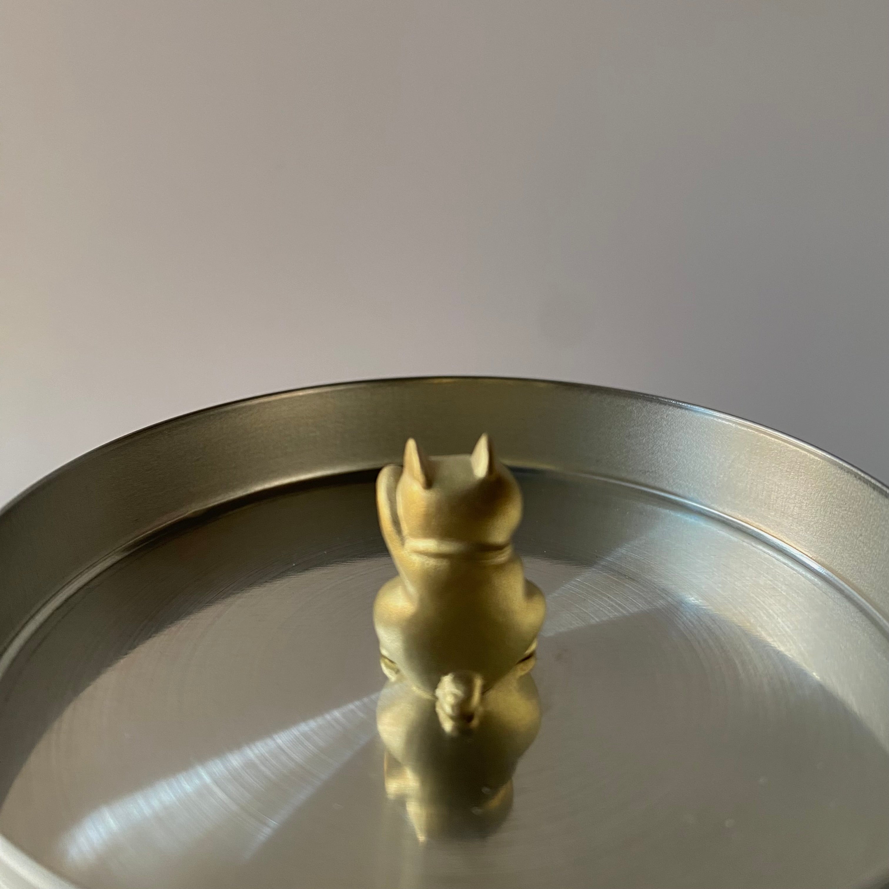 Lucky cat tea canister