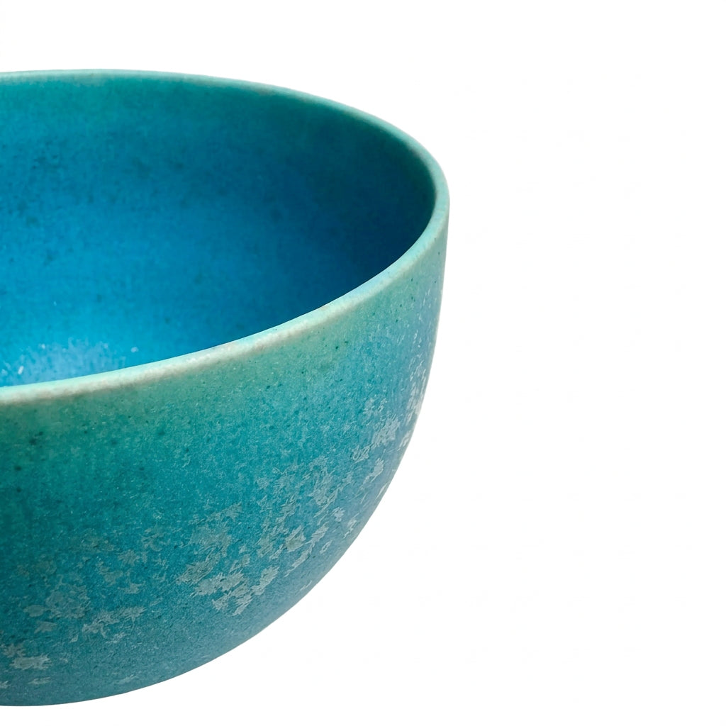 岩華窯 碧結晶釉 Tea bowl