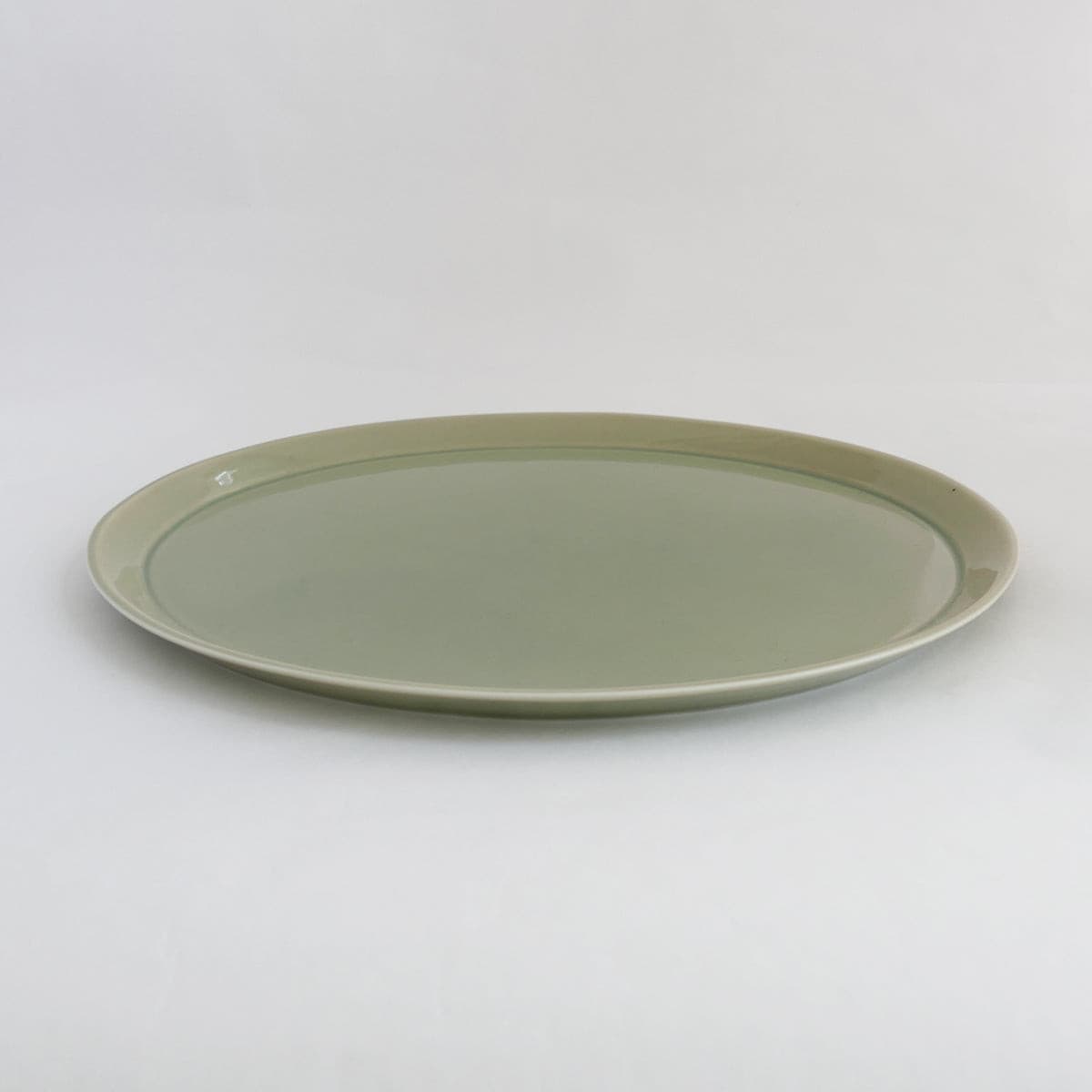 てとて オーバルプレート ヒスイ.