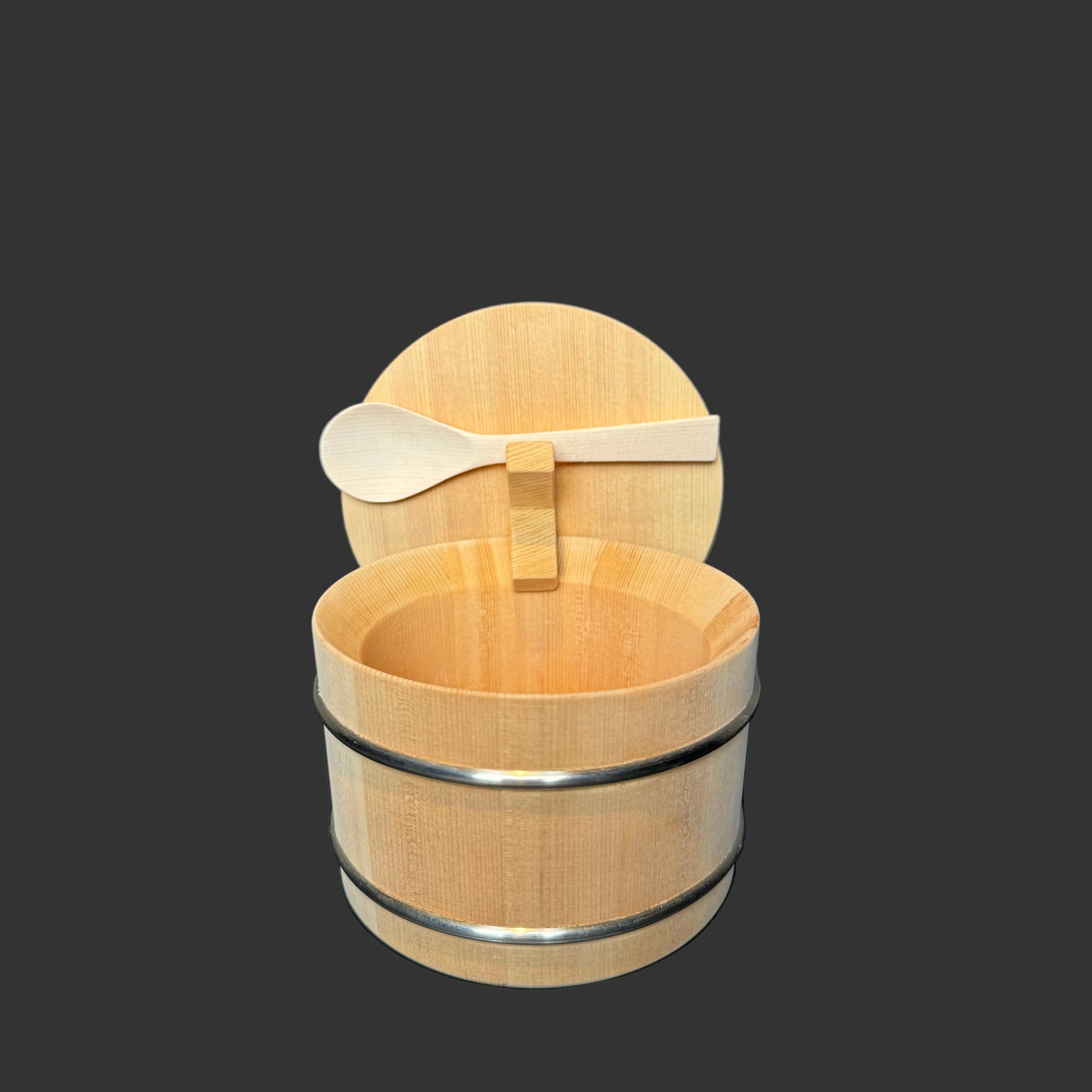 中川木工芸　シュガーポット