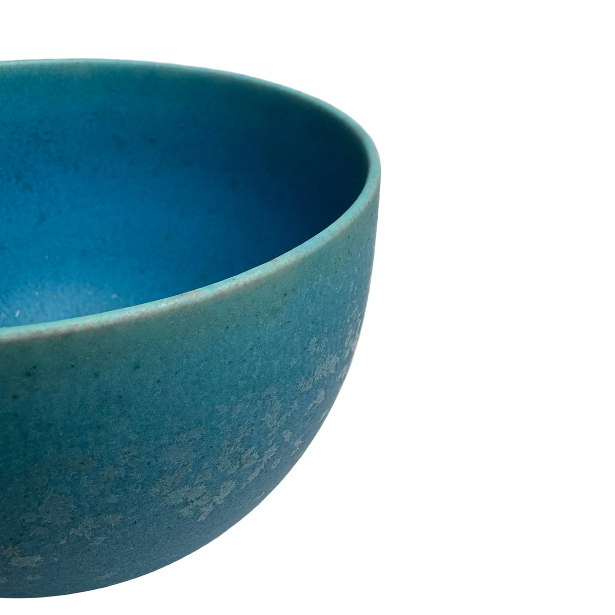 Blue crystal glaze tea bowl